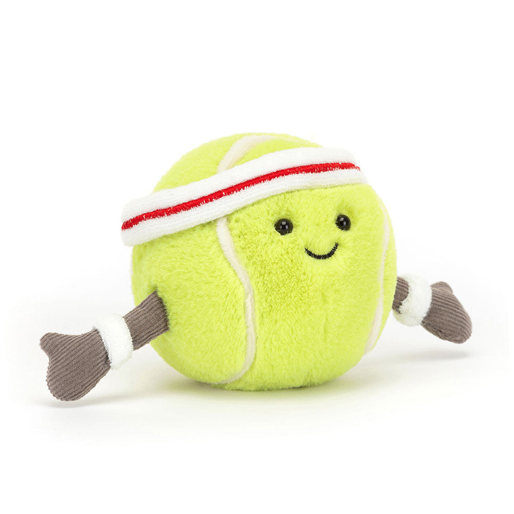 Jellycat Amuseables Sports Tennis Ball - front view