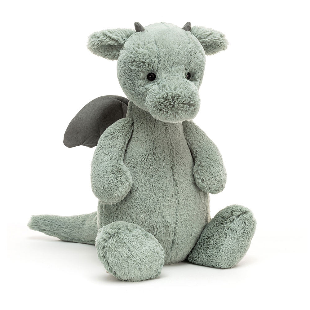 Jellycat Bashful Dragon Big (Huge) - front view