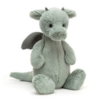 Jellycat Bashful Dragon Big (Huge) - front view