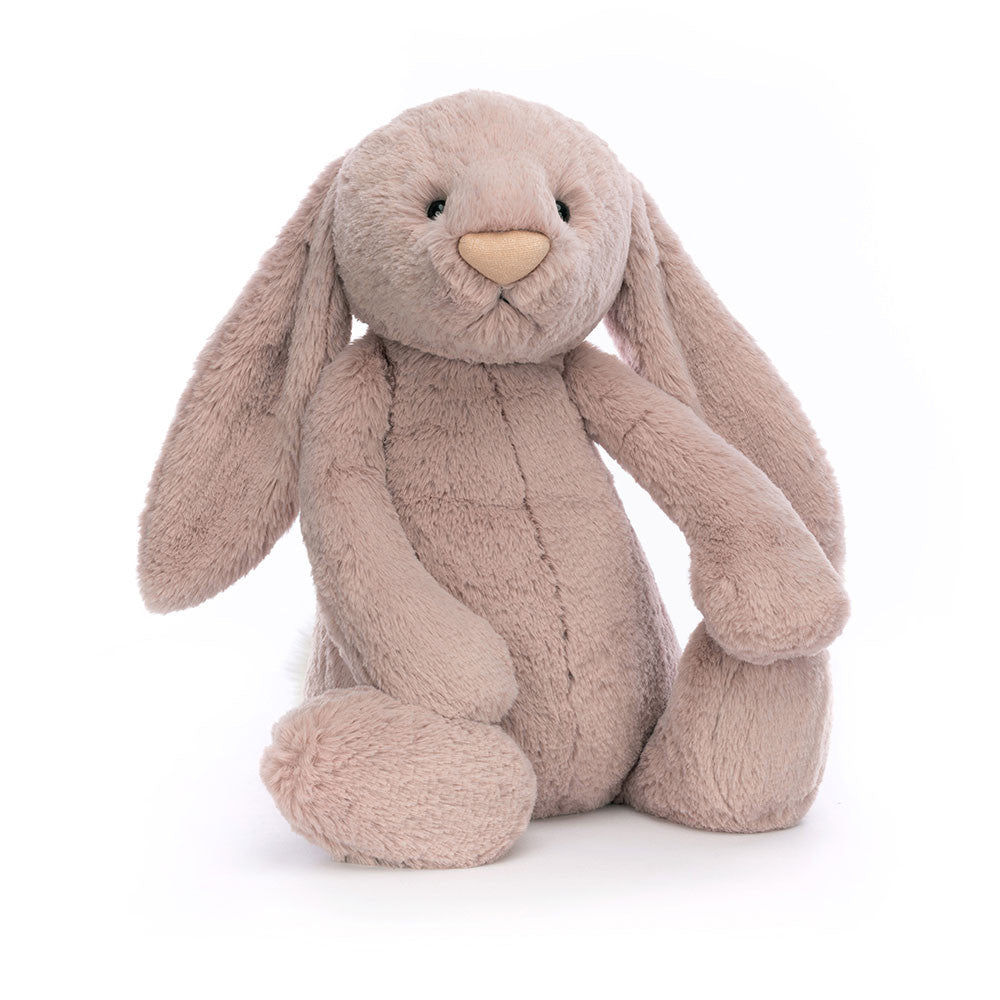 Jellycat Bashful Luxe Bunny Rosa Big - front view