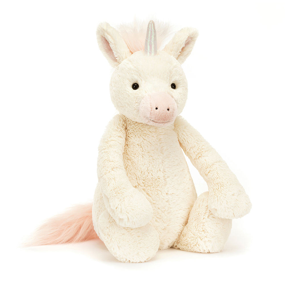 Jellycat Bashful Unicorn Big (Huge) - front view