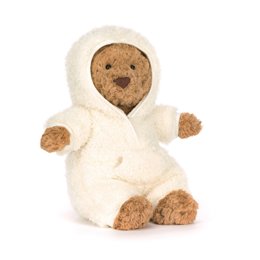 Jellycat Bartholomew Bear All-in-one Outfit - front view