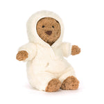 Jellycat Bartholomew Bear All-in-one Outfit - front view