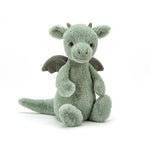 Jellycat Bashful Dragon Really Big - front view