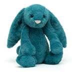Jellycat Bashful Mineral Blue Bunny Original (Medium) - front view