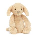 Jellycat Bashful Luxe Puppy Orlando Original - front view