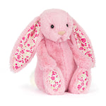 Jellycat Blushkin Blossom Luxe Bunny Original - front view