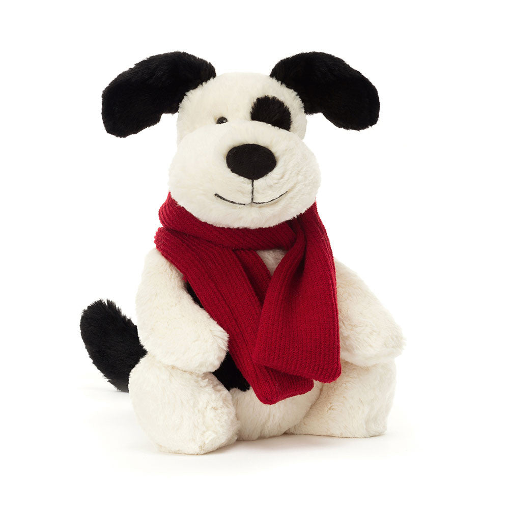 Jellycat Bashful Winter Puppy - front view