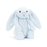 Jellycat Bashful Blue Bunny (Medium) - front view