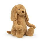 Jellycat Bashful Toffee Puppy Giant - front view