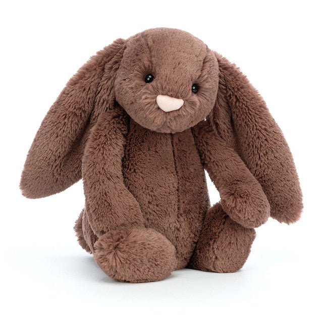 Jellycat Bashful Fudge Bunny Little (Small) - front view