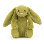 Jellycat Bashful Moss Bunny Little (Small) - front view