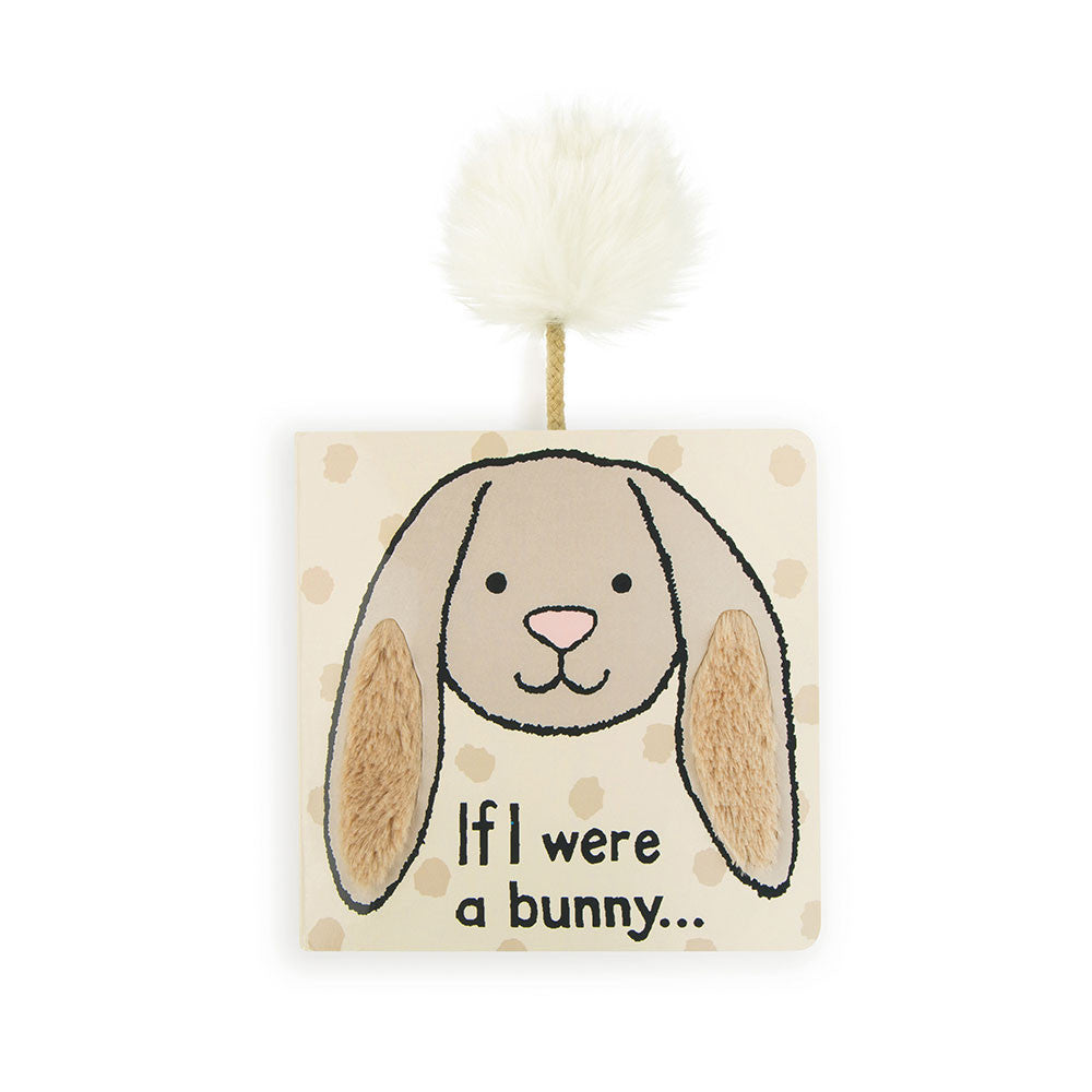 Jellycat If I Were A Bunny Board Book (Beige) - front cover