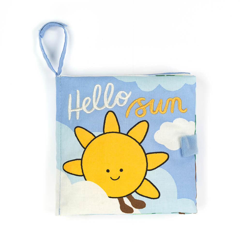 Jellycat Hello Sun Fabric Book - front cover
