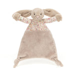 Jellycat Blossom Beige Bunny 'Petal' Comforter - front view