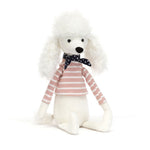 Jellycat Beatnik Buddy Poodle - front view