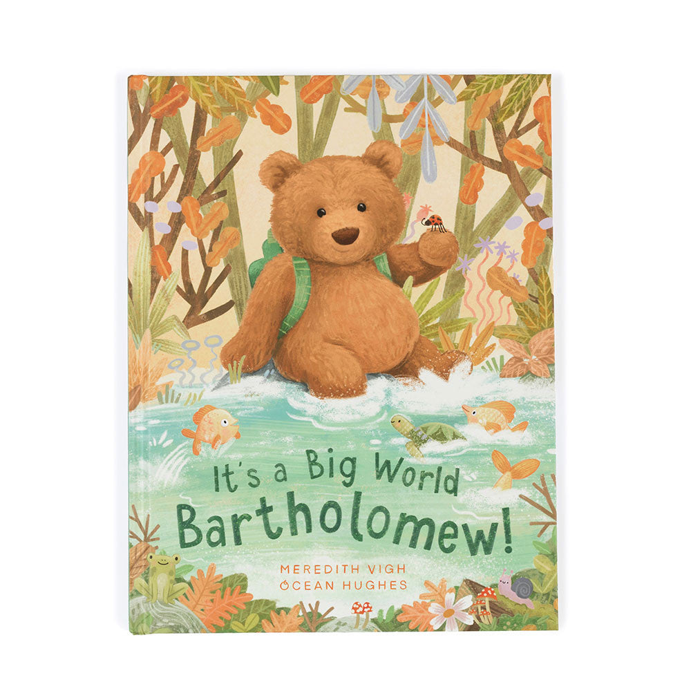 Jellycat It's a Big World Bartholemew Book - front cover