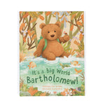 Jellycat It's a Big World Bartholemew Book - front cover