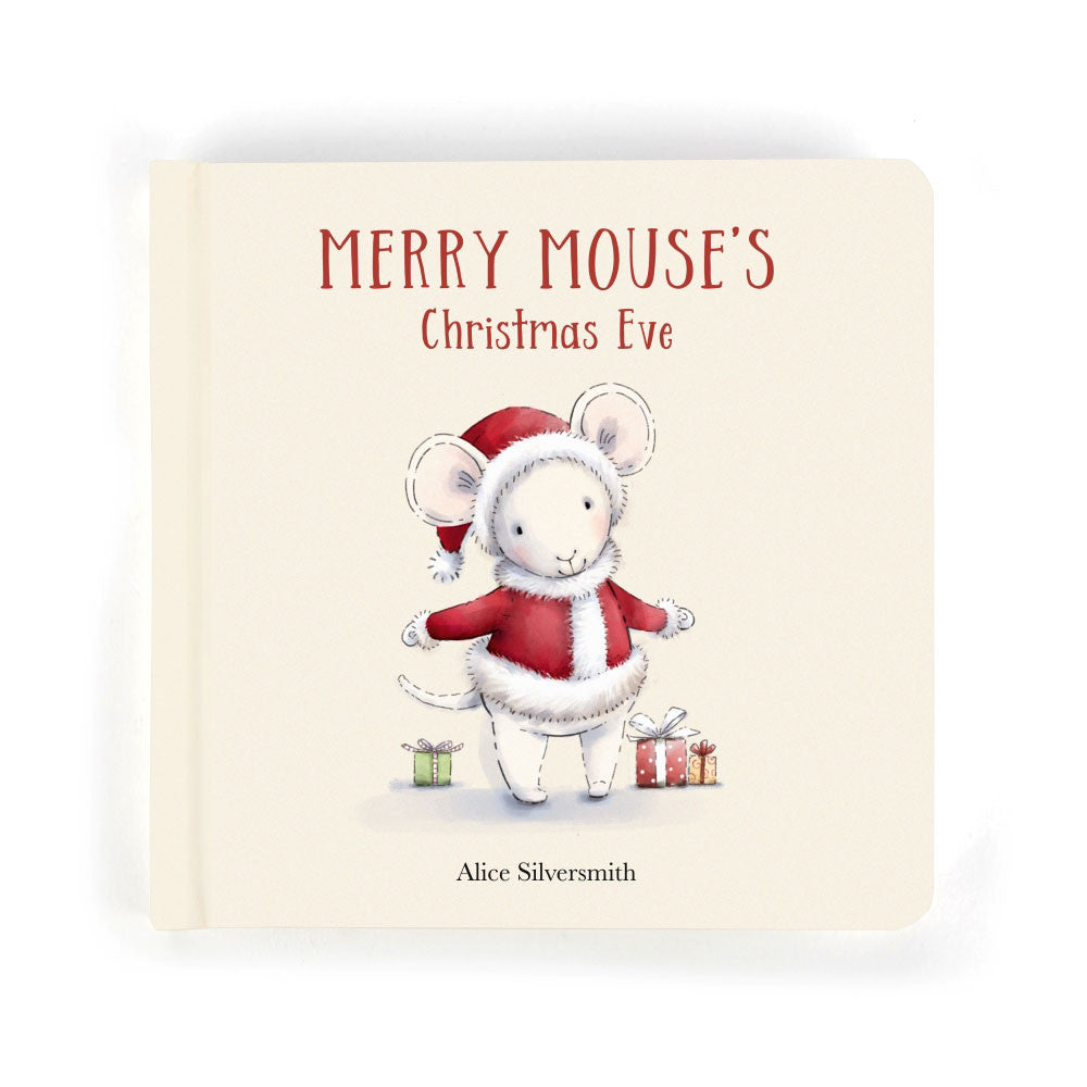Jellycat Merry Mouse Book - front cover