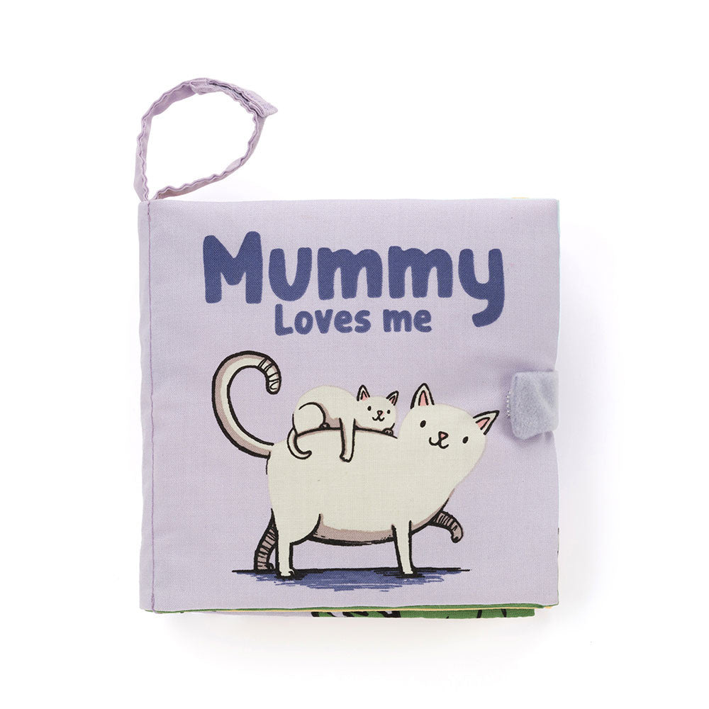 Jellycat Mummy Loves Me Book - front cover