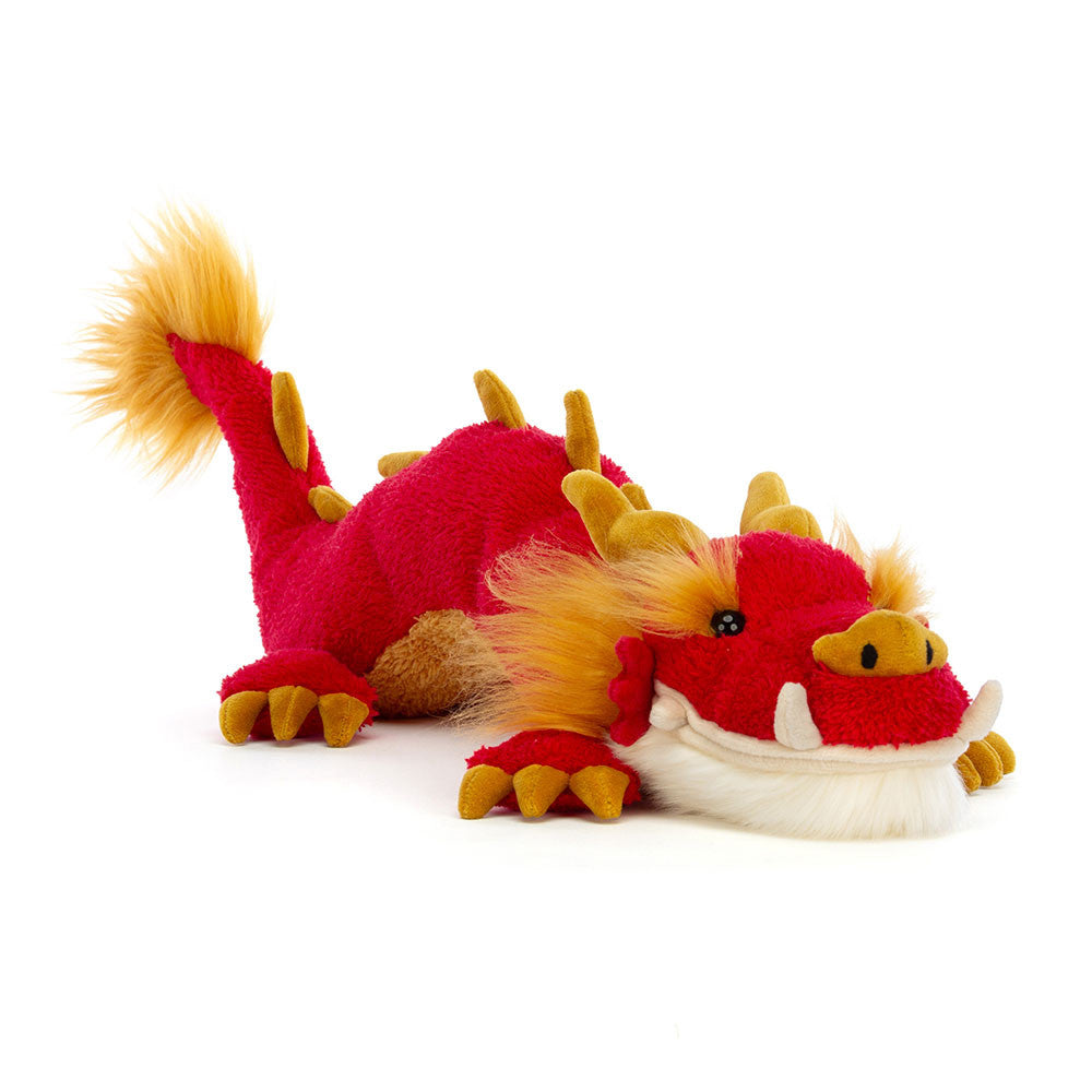 Jellycat Festival Dragon - front view
