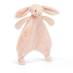 Jellycat Bashful Blush Bunny Comforter - front view