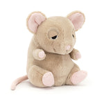 Jellycat Cuddlebud Darcy Dormouse - front view