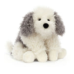 Jellycat Floofie Sheepdog - front view