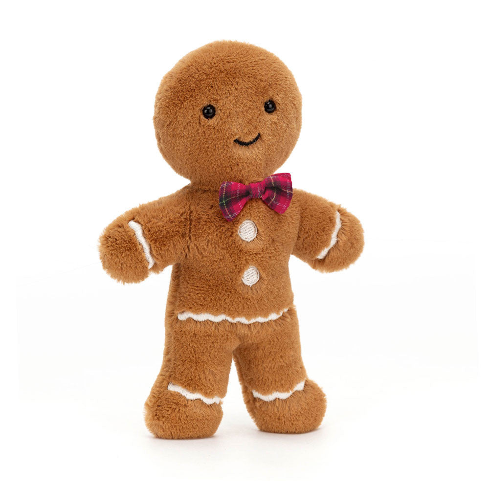 Jellycat Jolly Gingerbread Fred Original (2024) - front view