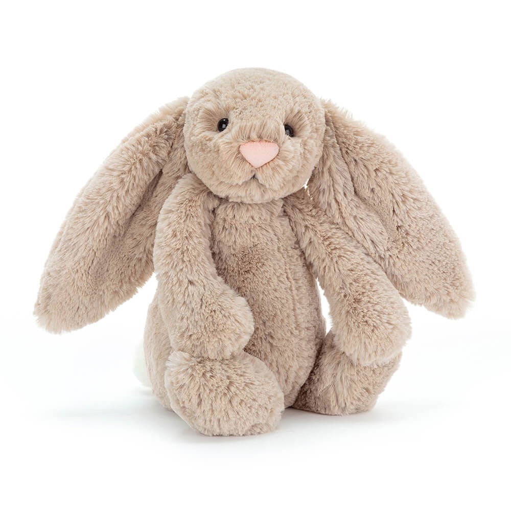Jellycat Bashful Beige Bunny Original (Small) - front view