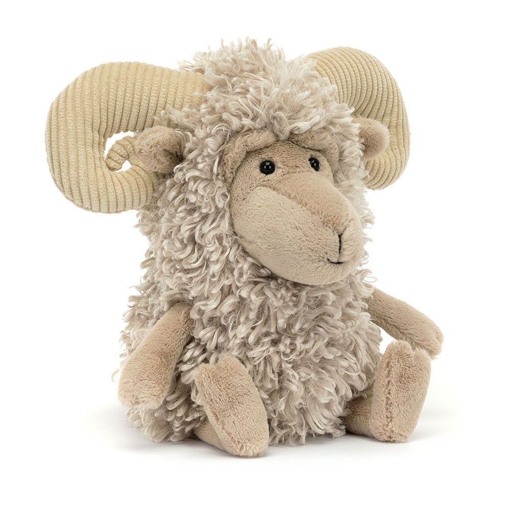 Jellycat Ramsley Sheep - front view