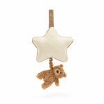Jellycat Bartholomew Bear Music Pull - front view