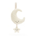 Jellycat Amuseables Moon Musical Pull - front view