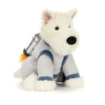 Jellycat Munro Scottie Dog Space Outfit - front view