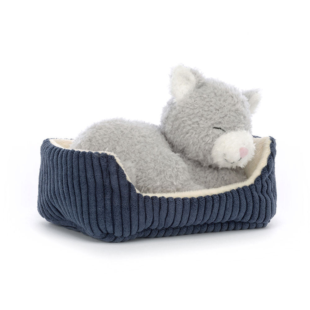 Jellycat Napping Nipper Cat - front view