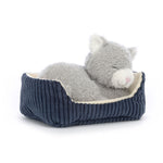 Jellycat Napping Nipper Cat - front view
