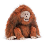 Jellycat Oswald Orangutan - front view
