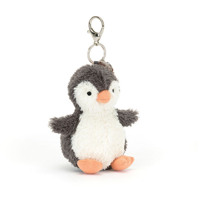Jellycat Peanut Penguin Bag Charm - front view