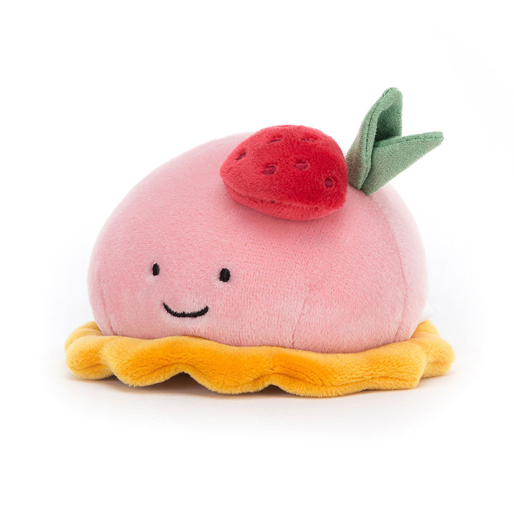 Jellycat Pretty Patisserie Dome Framboise - front view