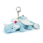 Jellycat Sky Dragon Bag Charm - front view