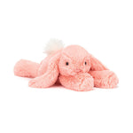 Jellycat Smudge Apricot Rabbit Original - front view
