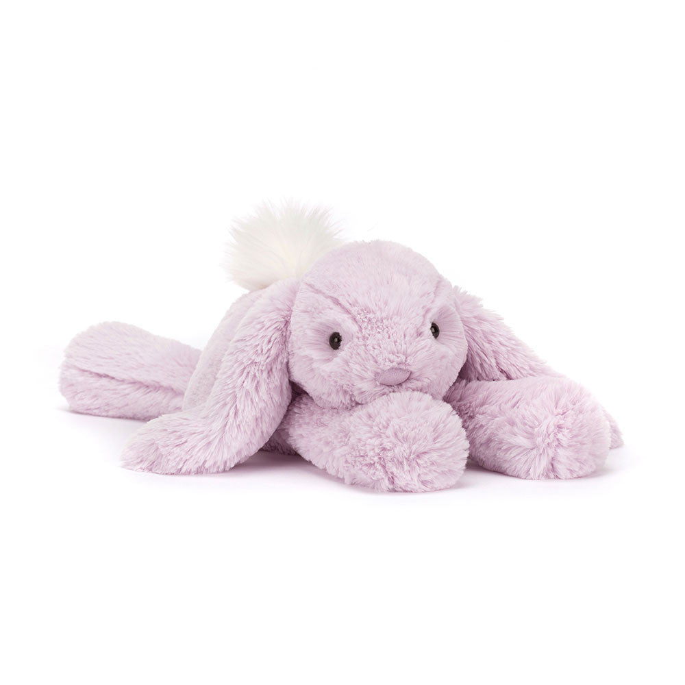 Jellycat Smudge Lavender Rabbit Original - front view
