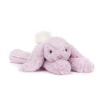 Jellycat Smudge Lavender Rabbit Original - front view