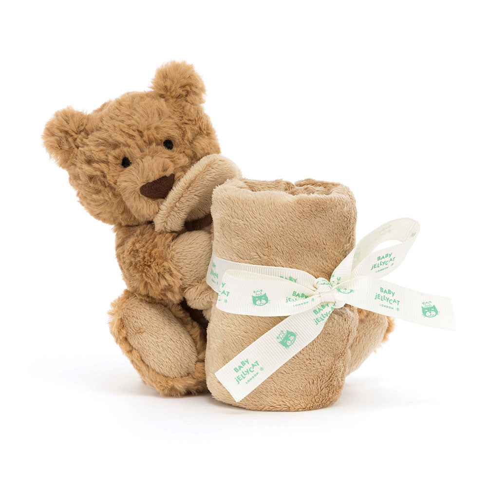 Jellycat Bartholomew Bear Soother - front view