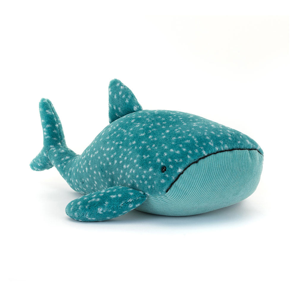 Jellycat Gobfrey Whale Shark - front view