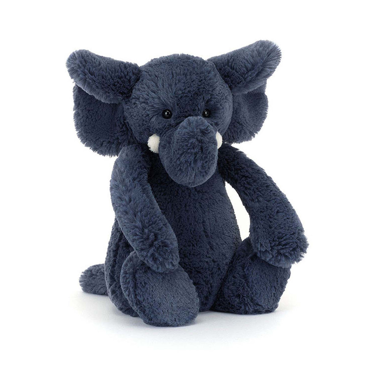 Jellycat Bashful Blue Elephant Original (Medium) - front view