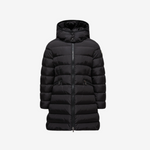 Girls Black Charpal Long Coat