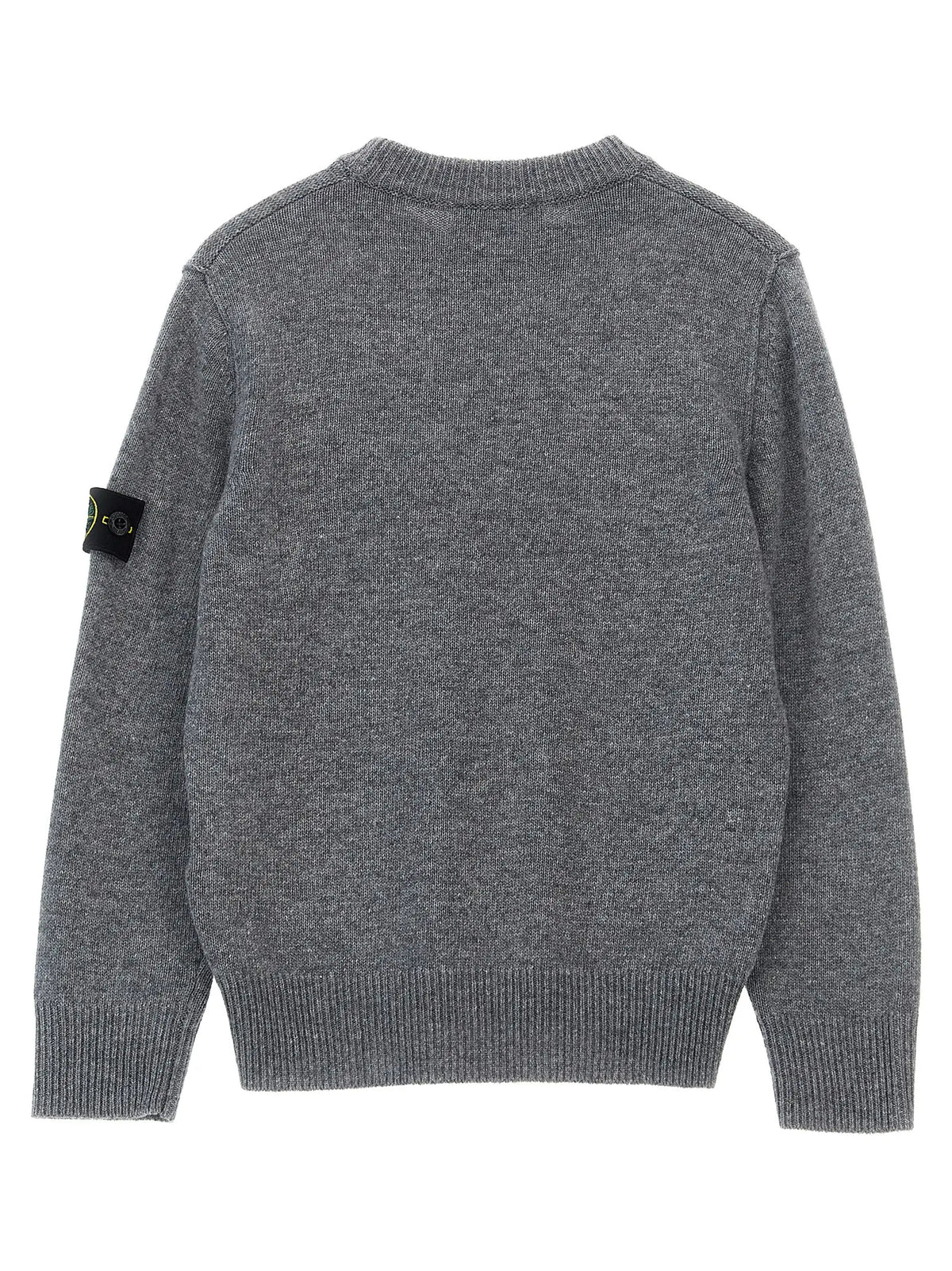 Boys Dark Grey Compass Crew Neck