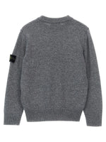 Boys Dark Grey Compass Crew Neck