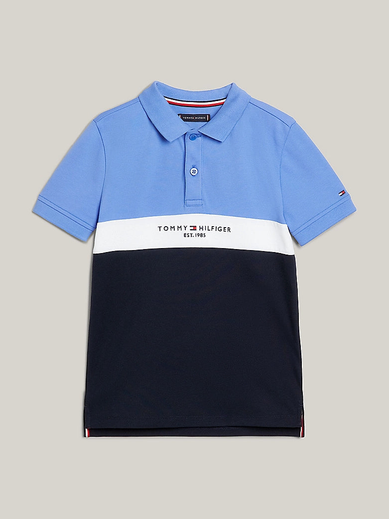 Established Blue Clorblock Polo